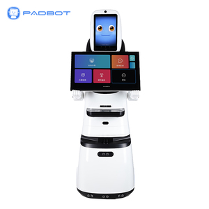 Robot d'accueil commercial à double écran, meilleur robot humanoïde IA pour les visites guidées - Product Image 2