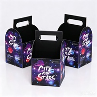 Hochwertige Recycelbare Karton-Kosmetik-Geschenkbox mit Individuell Bedrucktem Logo UV-Vollfarbdruck Griff Wimpernverpackung