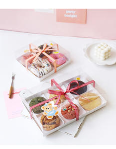 Scatole di Lusso Bianche per Confezioni di Biscotti, Divisori per Regali di Cioccolato Ramadan, Mini Scatole Personalizzate per Prodotti da Forno Natalizi - Product Image 6