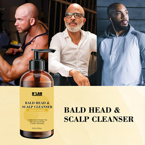 Nouvel Arrivage : <span class=keywords><strong>Shampoing</strong></span> Capillaire pour Tête Chauve, Soin du Cuir Chevelu à l'Huile d'Arbre à Thé, Spécial Hommes - Product Image 5