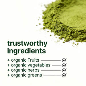 ผงผลไม้เขียวออร์แกนิกจากโรงงาน ช่วยรักษาสุขภาพโดยรวมและสุขภาพที่ดีในแต่ละวัน ช่วยปรับปรุงการย่อยอาหาร พร้อมใยอาหารพรีไบโอติก - Product Image 6