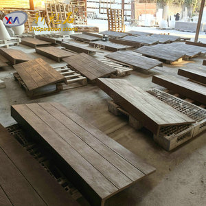 Nuevo Panel de Hormigón de Aspecto Natural Magic Stone, Imitación Madera, Tablero de Cemento Artístico para Decoración de Paredes y Pisos - Product Image 2