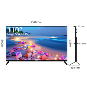 Televisor Inteligente ASANO de 110 Pulgadas, Pantalla Grande, Gran Oferta, 100-110 Pulgadas, Full HD, Android TV 13.0, 4K, LED, Televisor para Cocina - Product Image 4