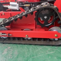 Cortadora de Césped a Gas con Control Remoto de Grado Industrial, 550 mm, con Carrocería de 137 kg para Jardines y Céspedes Grandes