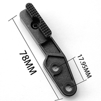 Étui à griffes Kydex en plastique avec aile de dissimulation standard IWB et kit de quincaillerie pour accessoires de chasse de sécurité