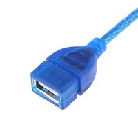 0,5 M 1M 2M 3M Transparentes blaues USB-Verlängerung datenkabel USB 2.0-Stecker auf Buchse