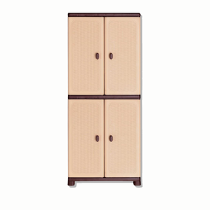 Durable Multifunctional Foldable <b>Storage</b> <b>Box</b> Plastic Stackable Container with Rattan Pattern and Hanging Function for Home - Product Image 1