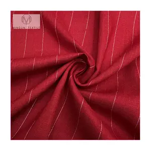 Mindun Stock Lot Free Sample In Plain Dyed 100 Linen Fabric Cotton Digital 70%rayon Fabric Printing Fabric For Garment