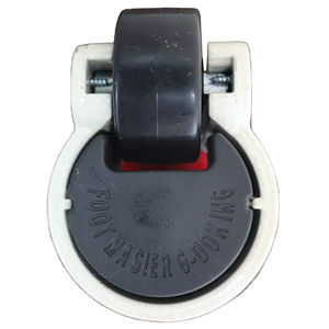 Heng sheng 60F/80F/100F/120F Flache Stütz stufe Einstellbare Rolle Schwere Ausrüstung Nylon Universal rad Industrie rollen - Product Image 3