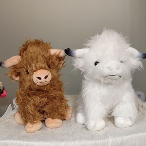 Venta al por Mayor de Fábrica: Peluches de Vaca Highland de 28 cm, Muñecos de Yak Escocés, Regalos para Niños - Product Image 3