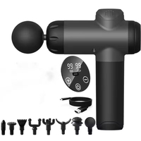 Pistolet de massage vibrant sans fil pour le corps entier, pistolet fascia pour la relaxation de la tête et des mains, équipement d'assistance fitness