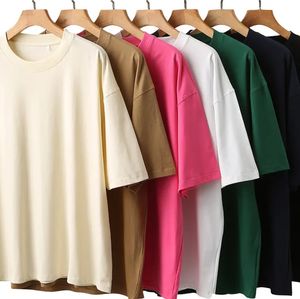 T-shirts d'été personnalisés pour hommes, streetwear de haute qualité, coupe ample, respirants, en coton pur tricoté, manches courtes - Product Image 5
