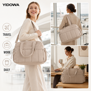 OEM Lightweight Travel Duffel Bag Personal Item Carry on <strong>Gym</strong> <strong>Tote</strong> Weekend Bag for Women with Dry Wet Pocket - Product Image 3