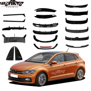 Accessori esterni Light Brow labbro anteriore finestra laterale feritoia ala paraurti posteriore diffusore a labbro Spoiler sul tetto per <span class=keywords><strong>Volkswagen</strong></span> <span class=keywords><strong>Polo</strong></span> - Product Image 1
