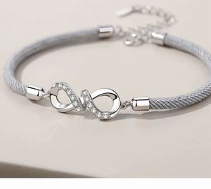 Juego de 2 Pulseras para Pareja, Hombre y Mujer, Amor Infinito, 8 Diseños, Pulsera para Pareja, Regalos de Joyería para el Día de San Valentín - Product Image 6