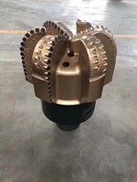 Jauge de protection Pile Foundation 16mm Cutter 300mm 5 ailes Corps en acier Pdc Foret