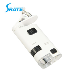 Pocket Universele Clip Type Led 100-150X Mobiele Telefoon Microscoop - Product Image 4