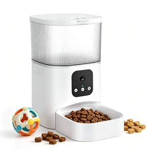 Meilleure Vente Distributeur Automatique de Nourriture pour Animaux One Touch avec Enregistrement Vocal et Télécommande pour Chat - Product Image 1