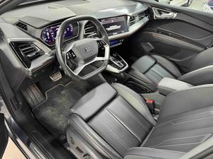 <span class=keywords><strong>Audi</strong></span> Q4 E-tron 40 SUV électrique d'occasion 2024, longue autonomie, version premium, prêt à l'exportation, gris sur noir - Product Image 3