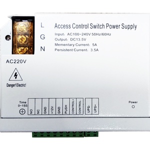 Kit de Sistema de Control de Acceso Biométrico TIMMY 12V 5A con Fuente de Alimentación y 1 Año de Garantía - Product Image 1