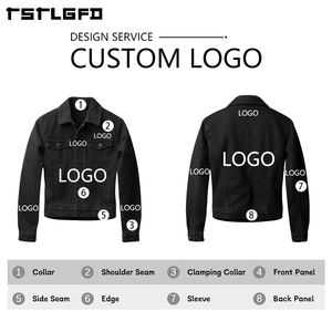 メンズ カスタムオーダー ヘビーウェイト 14オンス ヴィンテージ ボタンアップ ストリートウェア オーバーサイズ クロップドフィット セルビッジ デニムジャケット - Product Image 2