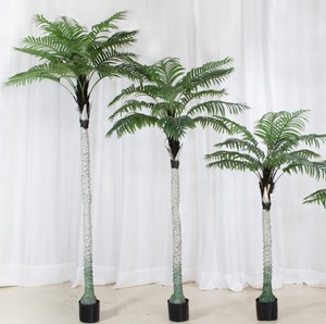 Simulation Aiguille Anémone Plante En Pot Palmier Bionique Éventail Anémone <span class=keywords><strong>Arbre</strong></span> Aménagement Paysager Décoration Faux <span class=keywords><strong>Arbre</strong></span> - Product Image 4