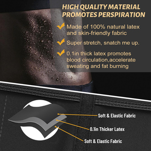 NANBIN personalizzabile in lattice traspirante cintura modellante avvolgente pancia avvolgente cinture dimagranti all'ingrosso girovita Vendor lattice - Product Image 3