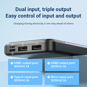 Kingleen V76 22.5w Pd Qc <span class=keywords><strong>พา</strong></span><span class=keywords><strong>ว</strong></span><span class=keywords><strong>เวอร์</strong></span><span class=keywords><strong>แบงค์</strong></span> 10000mah 20000mah แบบพกพา <span class=keywords><strong>ว</strong></span>ัสดุ ABS สำหรับใช้งานกลางแจ้ง ชาร์จเร็<span class=keywords><strong>ว</strong></span> 20000mah - Product Image 4