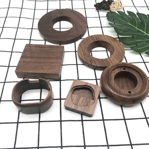 Servicio de Mecanizado y Pulido CNC Personalizado para Piezas de Madera de Alta Gama para el Hogar, en Nogal Negro Sólido OEM - Product Image 6