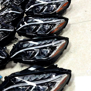 Aplicable a mercedes-benz C W205 C300 C63 C43 Original LED US Gauge <span class=keywords><strong>Piscis</strong></span> Eye Lens High Matrix Headlights 12V 6000K - Product Image 1