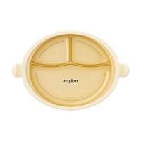 Assiette repas divisée en PPSU sans BPA avec ventouse en silicone anti-chute, personnalisable avec logo, pour bébés et enfants - Vente en gros
