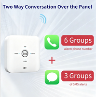 Wale Tuya WiFi+GSM 4G 24-Zone Home Alarm System with Internal Siren 85dB Wireless Smart Security Kit for Home Security