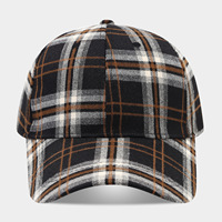Nouvelle Casquette de Baseball à Carreaux Tendance pour Femme – Style Vintage Décontracté pour l'Automne et l'Hiver, Idéale pour les Activités de Plein Air et le Shopping, Protection Solaire