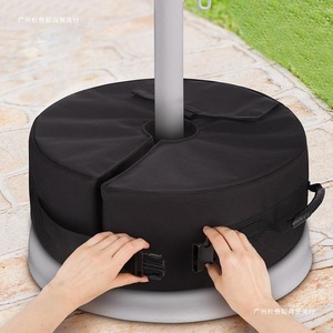 Outdoor Umbrella Base Sandbag Heavy Duty Black <b>Weighted</b> <b>Stand</b> For Patio Sunshade - Product Image 1