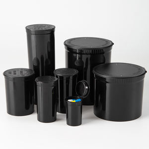 काले 13 ड्रायर पॉप शीर्ष बोतल आरएक्स शीशी चिकित्सा ग्रेड गोली बॉक्स हर्ब कंटेनर - Product Image 1