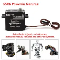 Moteur brushless en métal renforcé de 55 kg, étanche et sans noyau, pour véhicules RC - Meilleures ventes