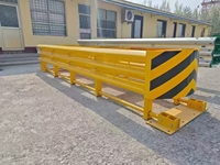 Barrera de Protección de Acero Q235 de Alto Rendimiento, Galvanizada en Caliente, Tipo Boca, para Carreteras, con Alta Protección