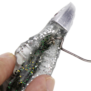 Isca de Pesca de Plástico Macio de Alta Qualidade com Anzol Oco Duplo e Cabeça de Chumbo, Feita de Chumbo Puro e PVC - Product Image 4