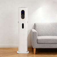 Humidificateur d'air ultrasonique 9L grande capacité, à poser au sol, aromathérapie, faible bruit, pour usage domestique et hôtelier, très vendu