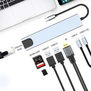 HUB USB C de carga de 100W para teléfono inteligente Computadora Acoplamiento USB 8 EN 1 - Product Image 2