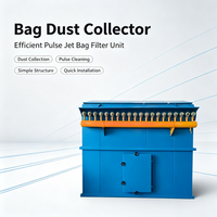 Nuevo Colector de Polvo Industrial de Acero Inoxidable con Sistema de Limpieza por Pulsos, Resistente a Altas Temperaturas, 99% de Eficiencia, Tamaños Personalizados para Procesamiento de Alimentos