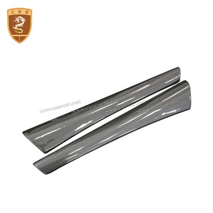 Interior de fibra de carbono superior paneles de puerta de coche accesorios puerta Interior adornos para Aston <span class=keywords><strong>Martin</strong></span> Vantage V8 - Product Image 3