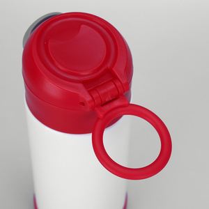 Nuevo Producto Libre de BPA, Botella de Agua Sublimable de 12oz, Tapa Abatible, Doble Pared, Acero Inoxidable, Vaso Infantil - Product Image 3