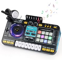 Nouvel instrument de musique multifonctionnel pour enfants avec microphone et table de mixage DJ - Édition standard