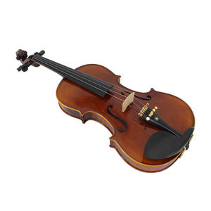 Violín Profesional 4/4 Modelo TL004-2 con Arco Octogonal de Ébano, Pícea de Grado Superior con Veteado Flameado Natural y Arce, Personalizable - Product Image 2