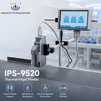 IPS-9520 25.4mm Pencetak Inkjet Resolusi Tinggi untuk Pencetakan Tanggal, Shift Counter, Barcode, dan Data Variabel