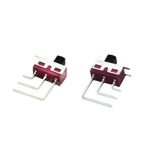 Interruptor de palanca SS-12D11A de 3A de alta corriente, 2 posiciones, de una sola fila, 3 pines, con patas dobladas, interruptor de dial directo, salida de fábrica - Product Image 2