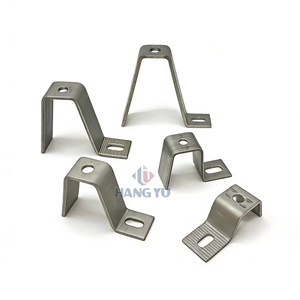 Systèmes de travail en pierre d'ancrage à mortier robuste SS304 SS316 revêtement de façade en pierre d'angle de marbre fixation Z support d'ancrage Z - Product Image 1