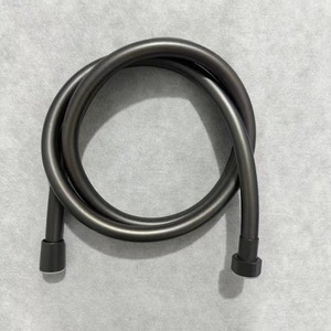 Manguera de ducha de PVC gris personalizada, tubo de salida del calentador de agua de ducha de latón, boquilla de conexión de tubo de ducha de baño, mangueras de Plomería - Product Image 1
