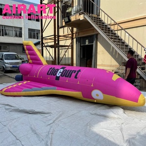 Jouet d'<span class=keywords><strong>avion</strong></span> gonflable personnalisé: grand modèle d'<span class=keywords><strong>avion</strong></span> suspendu avec logo - Product Image 1